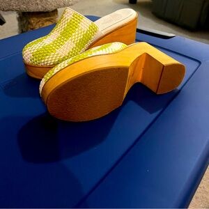 Charlotte stone MARLO platform mules💚